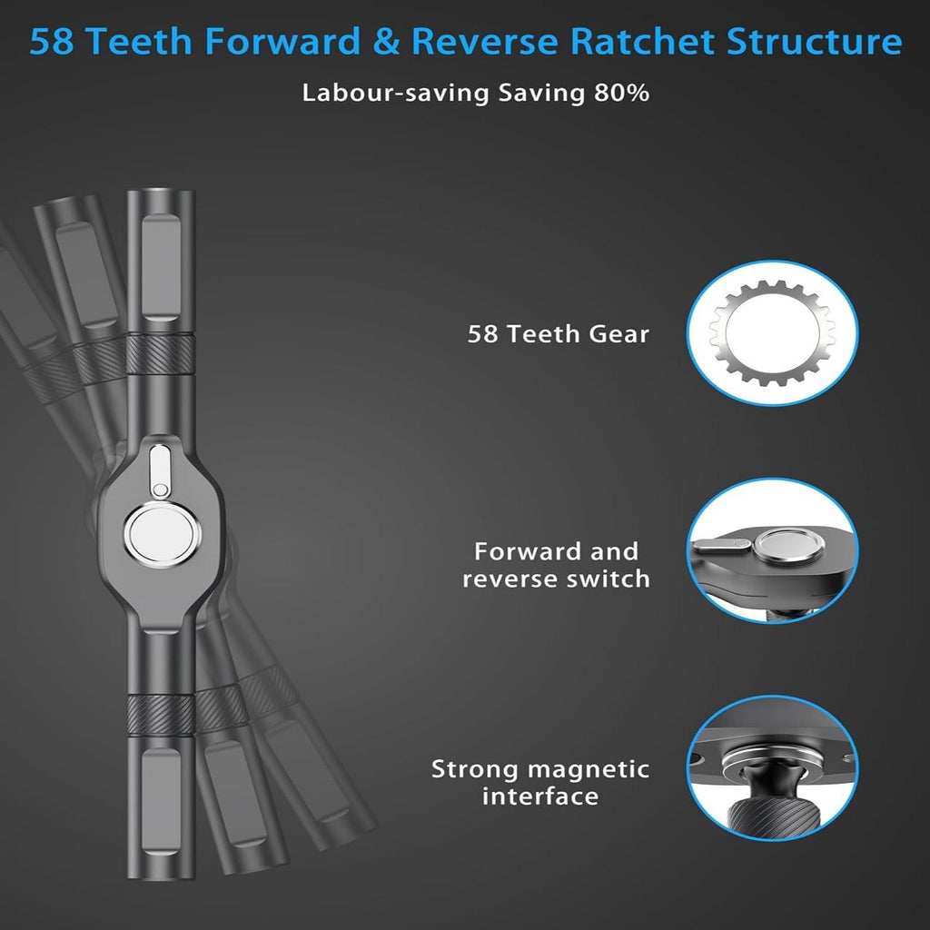 Fix Anything, Anytime — 24 Tools in One Screwdriver