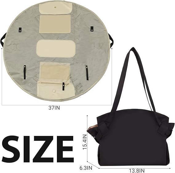 2 in 1 Convertible Tote Bag