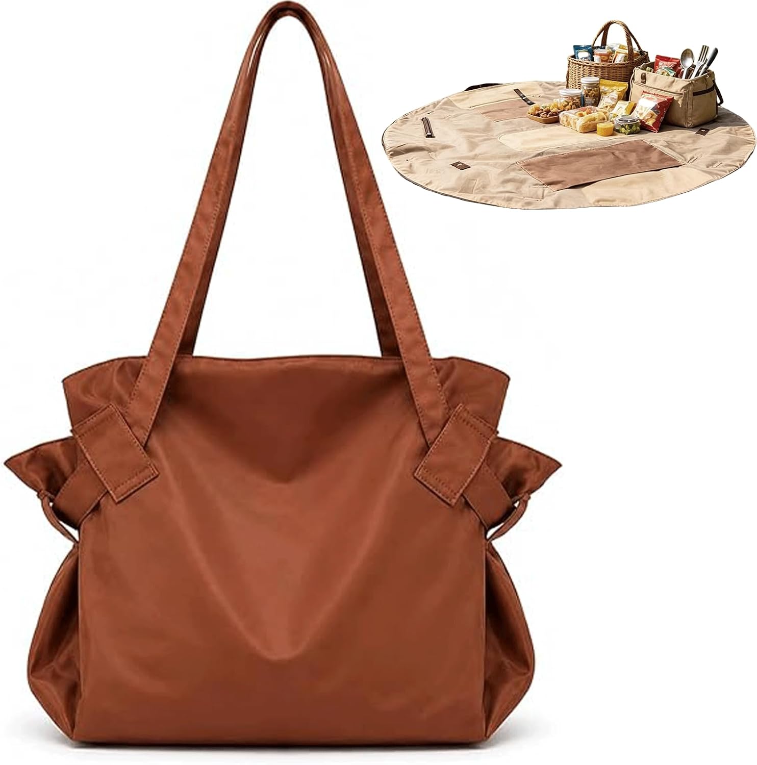 2 in 1 Convertible Tote Bag