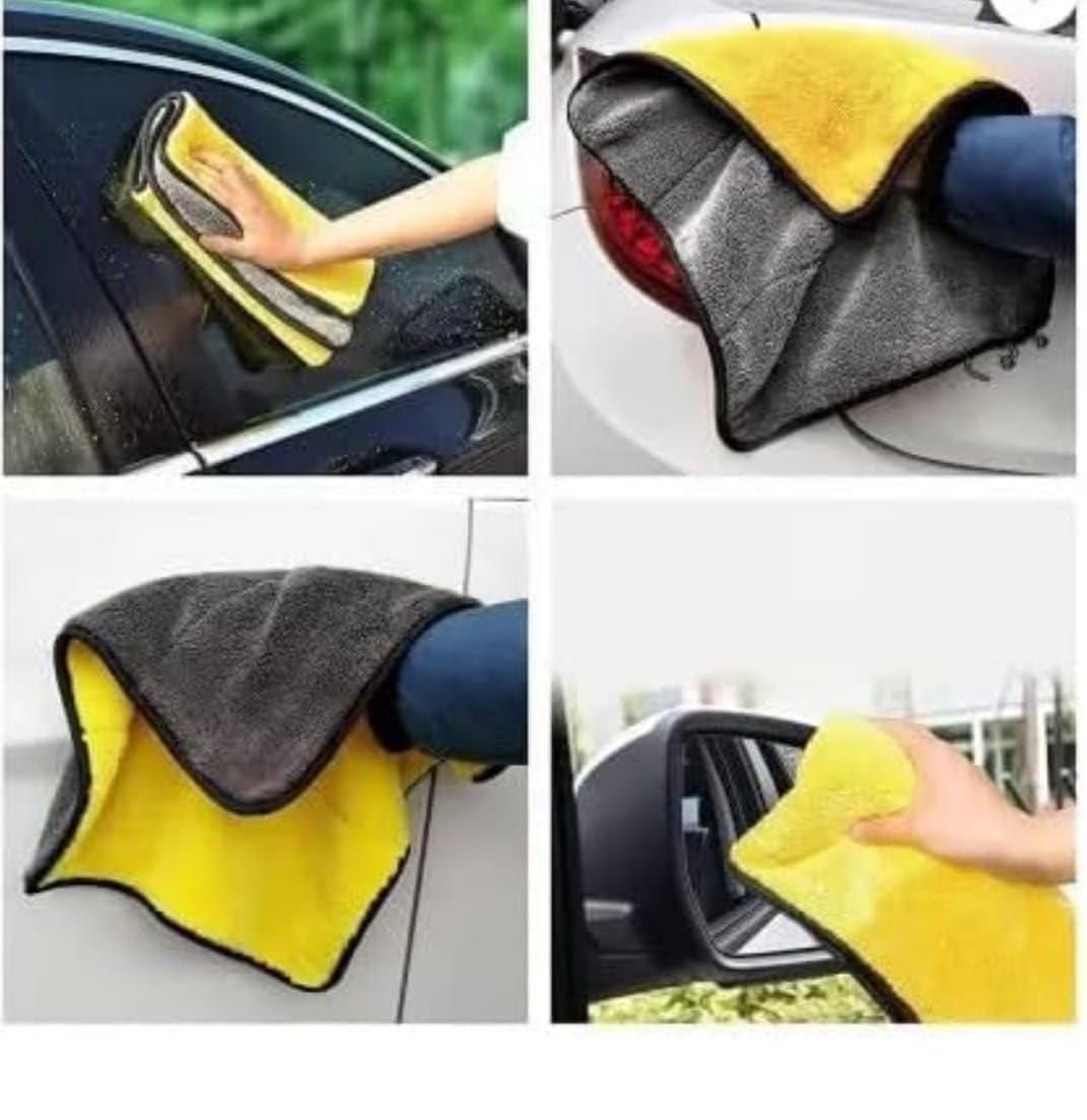 Microfiber Car Duster Kit, Long Handle-Brush Interior & Exterior Car Cleaning Cloth,Scratch & Lint Free, Pollen Removing Best Tools Best For Cars, Suvs, Sedan, Car Cleaning Kit (6 PCS), Multi