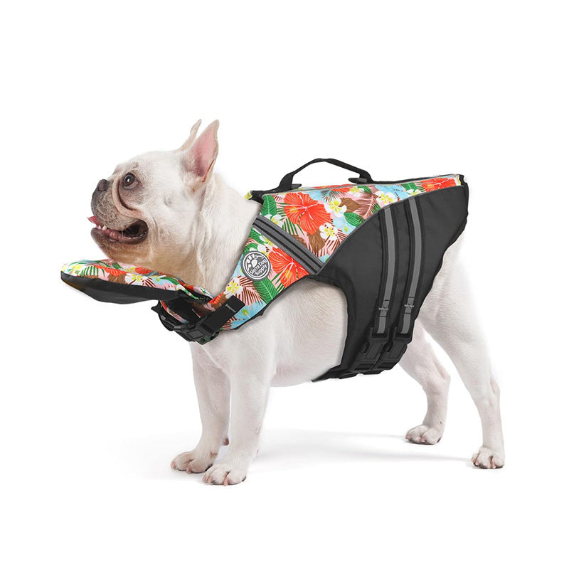 High Buoyancy Dog Life Jacket - Ripstop Safety Vest with Rescue Handle