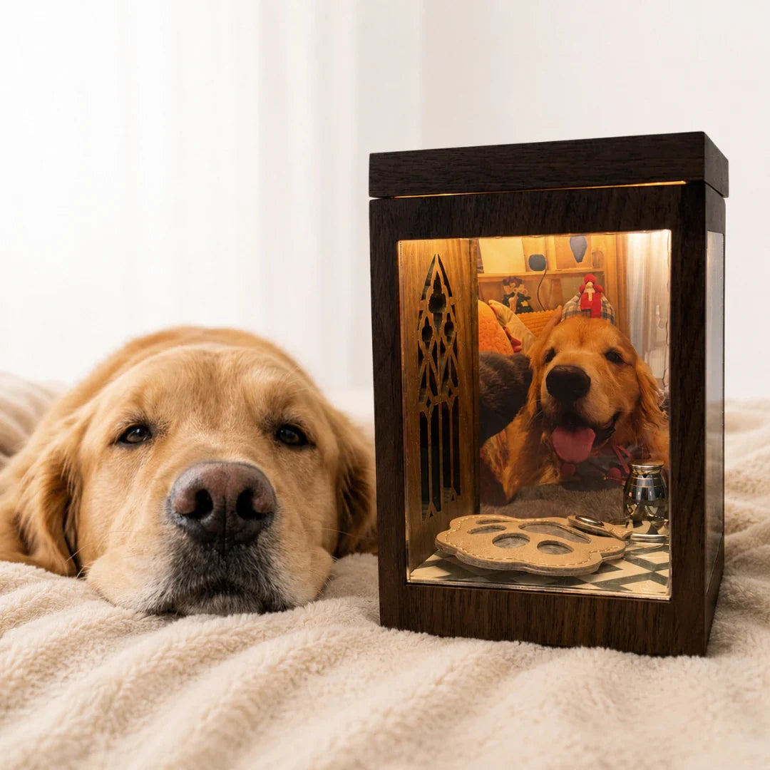 Everwood Box — Pet Hologram Keepsake Box