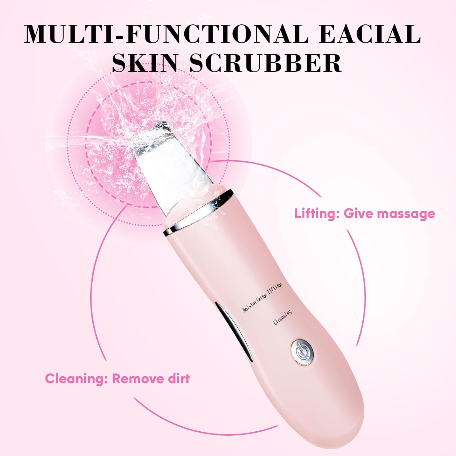 Nano Ionic Facial Steamer Spa Kit with Skin Scrubber and 8-Piece Skincare Tool Set