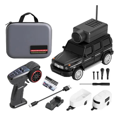 4WD RC Car with HD Camera & Dual Control - 1080P WiFi FPV Remote Control Monster Truck, Hand Gesture Sensor High-Speed Off-Road Vehicle